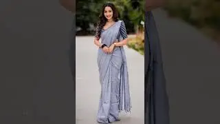 Saree For Office || Office Wear Saree #2024#saree #formal#viral#kurtiwalibhabhi