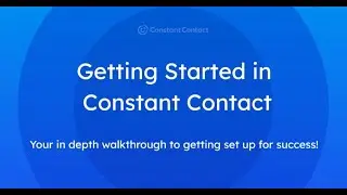 Getting Started with Constant Contact (City of Moreton Bay - Business Boost Tech Essentials Program)