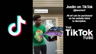 Justin of TikTok Spin Art