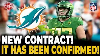 🚨BREAKING NEWS! DOLPHINS ANNOUNCES WHAT NOBODY EXPECTED! MIAMI DOLPHINS NEWS
