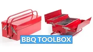 BBQ ToolBox - Portable BBQ Made To Look Like a Toolbox