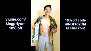 Yiume Shirts 10% off discount code KINGPRIYOM - Priyom Haider