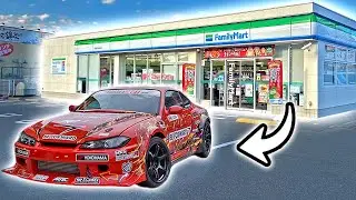 Taking My 1100HP Comp Car to Family Mart in Japan