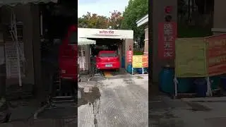 2 Minutes Done! Only $1.7 Car Wash in China!