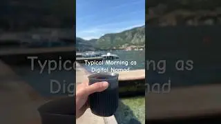 Typical Morning as a Digital Nomad in Montenegro #digitalnomad #adventuretravel