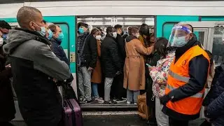 Paris transport strike disrupts subway, trains to suburbs - ABC News