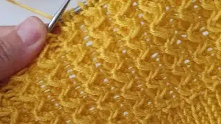 Easy knitting pattern for beginners 🧶 unique knitting pattern for sweater 🙂