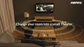 HOME THEATRE WIRELESS SOUNDBAR Remax RTS-30