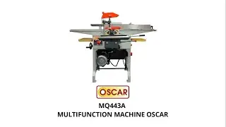 MESIN OSCAR MQ-443A MULTIFUNCTION MACHINE (Cara Merakit)