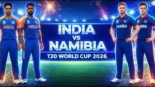 INDIA vs NAMIBIA  T20 World Cup 2026 - Cricket 26 #shortsfeed #cricket26