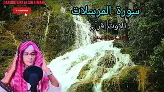 Qari Hozaifa Al Sulaimani Best Tilawt Quraan surah Al Mur salat