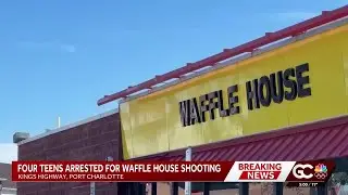4 arrested after shooting incident at Waffle House in Port Charlotte