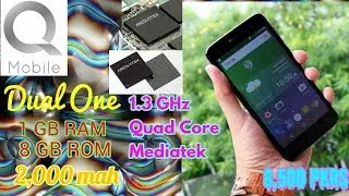Q Mobile Dual One | 1GB ram 8GB rom | 2000mah | 8,500 PKRs