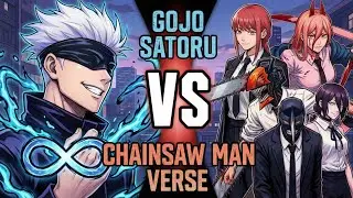 Gojo vs Chainsaw Man – When Infinite Void Enters Absolute Chaos