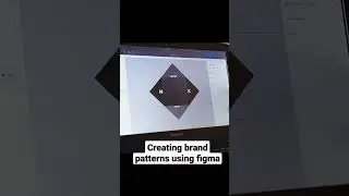 creating seamless brand patterns using #figma . #uidesign #branding #brandingexpert #pattern