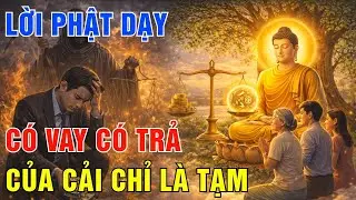 Lời Phật Dạy - Có Vay Có Trả, Của Cải Chỉ Là Tạm Nhân Quả Mới Là Thật Ai Cũng Nên Nghe!