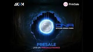 DNA Bitcoin Mining Farm Asset Backed Token Live Stream