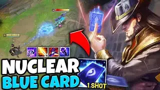 I BROKE TWISTED FATE WITH THIS NUCLEAR BLUE CARD BUILD! (OVER 200% AP SCALING)