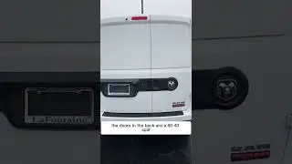 2022 Ram ProMaster City Cargo Van.