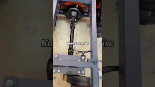 Durable Axle for Kozon Motorized Wheelbarrow #agrimachinery #farming #complete #assembly