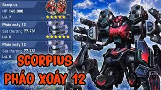 Mech Arena - Đây có lẽ là combo gợi đòn bậc nhất của game !!! Scorpius Pháo xoáy 12