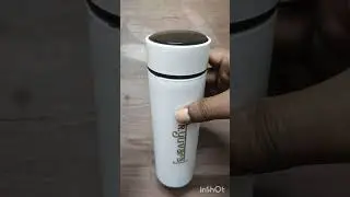 💫Bottle with custom Engraved Name WhatsApp - 9360383599 #smartwaterbottle  #temperaturewaterbottle