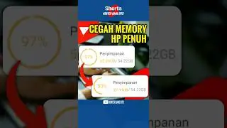 Cara Mengatasi Memori HP Penuh #shorts #android #iphone #memory