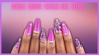 Double Ombre French Nail Trend Design | Patrice Nailed It!