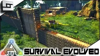 ARK: Survival Evolved - THE GREAT WALL OF NOT CHINA! S4E41 ( The Center Map Gameplay )