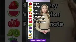 Фрукты на английском языке ||#englishvocabulary