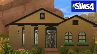 The Sims 4 // Speed Build // 2BR Florida Style Home // ASMR // No Talking