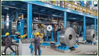 NOF Galvanizing  Line 750 x 3 mm by ROLLCON ENGG. Co. P. Ltd India