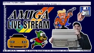 Amiga Live Stream - Total Recall / Bill's Tomato Game / Lotus 2 / Rick Dangerous 2 / Dimo's Quest