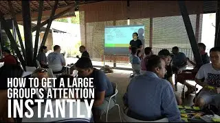 How to Get a Large Group's Attention INSTANTLY #unreasonablerituals