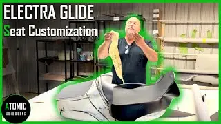 Custom Car Shop Builds A Motorcycle Seat For Tall Riders.