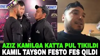 SHOK JANG! KAMILGA PUL TIKILDI, TAYSON BILAN TO'QNASHDI!