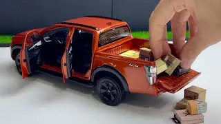 Соответствует ли масштабная модель Isuzu D-MAX 1:18 ожиданиям? (Распаковка)
