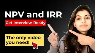 Правильное понимание NPV и IRR | Правило NPV и почему правило IRR не работает?