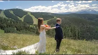 Caroline +Colin&rsquo;s  Dreamy Summer Wedding at the Vail Wedding Deck