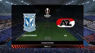 FIFA 23 | Lech Poznań 1 - 2 AZ Alkmaar | UEFA Europa League - MD 6 - 23/24