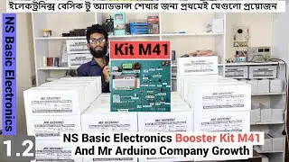 NS Basic Electronics Booster Kit M41  And Mr Arduino Company Growth | NS Basic Electronics 1.2