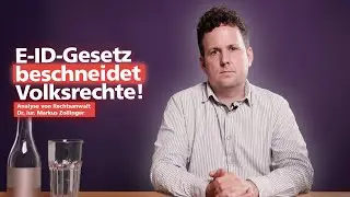 Das E-ID-Gesetz beschneidet Volksrechte | Eine Analyse von Dr. iur. Markus Zollinger.
