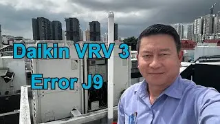 Daikin VRV 3 | Как определить конкретную неисправность | ошибка J7/8/9