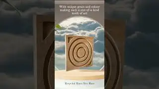 Experience the Essence of Unity with Our Recycled Rimu 