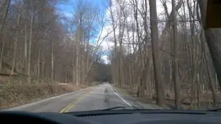Sand Run Metropark drive