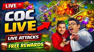 COC LIVE Clan Games Complete | clash of clans Live Attacks + Base Visiting Tips  #coc #ytshorts