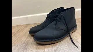 Adding Eyelets on Clark's Desert Boots