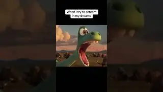 When I try to scream in my dreams #relatable #funny #subscribe