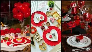 10 DIY Valentine's Day Table Decorations for a Romantic Dinner at Home