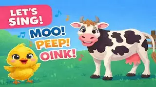Learn Farm Animals for Toddlers | Fun Kids Song
